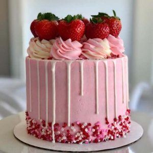 Fresh-Strawberry-Cake